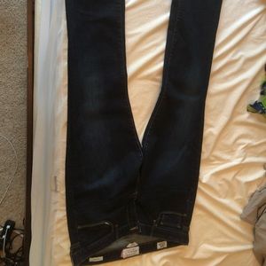 12/31 Lucky brand boot cut. Dark wash